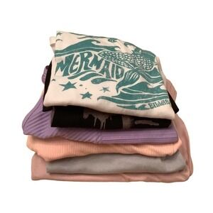 BUNDLE  OF 6 PCS. VS, PINK, YOGALICIOUS, BILLABONG & CORNER SHOP BRAS & TOPS S